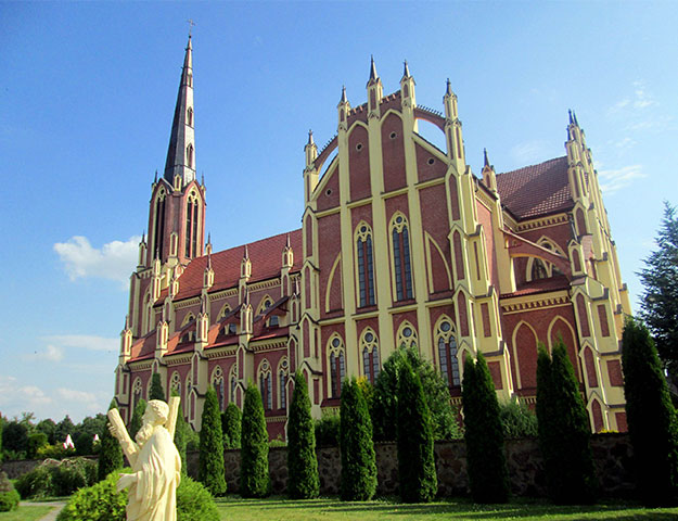 Троицкий костел в Гервятах