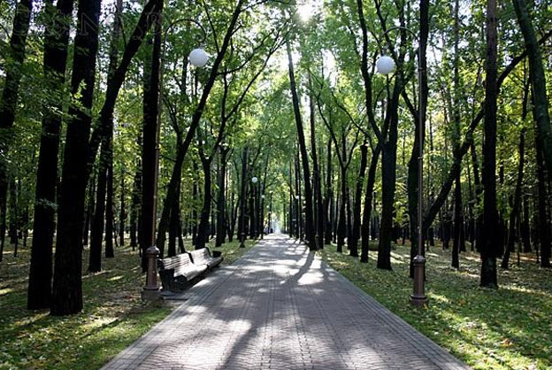 парк Челюскинцев в Минске